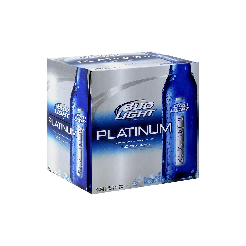 BUD LT PLATINUM 12OZ B 2/12