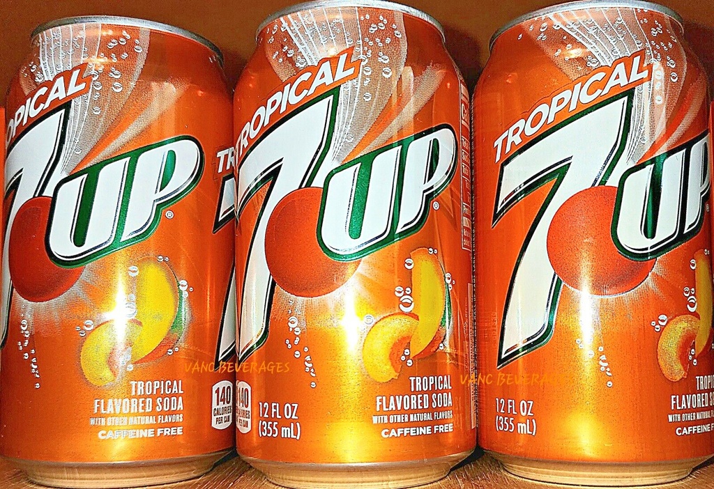 7UP TROPICAL 12OZ CAN  