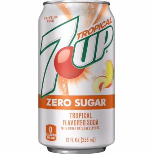 7UP TROPICAL ZERO 12OZ 12PK CANS   