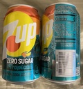 7UP TROPICAL ZERO 12OZ CAN   