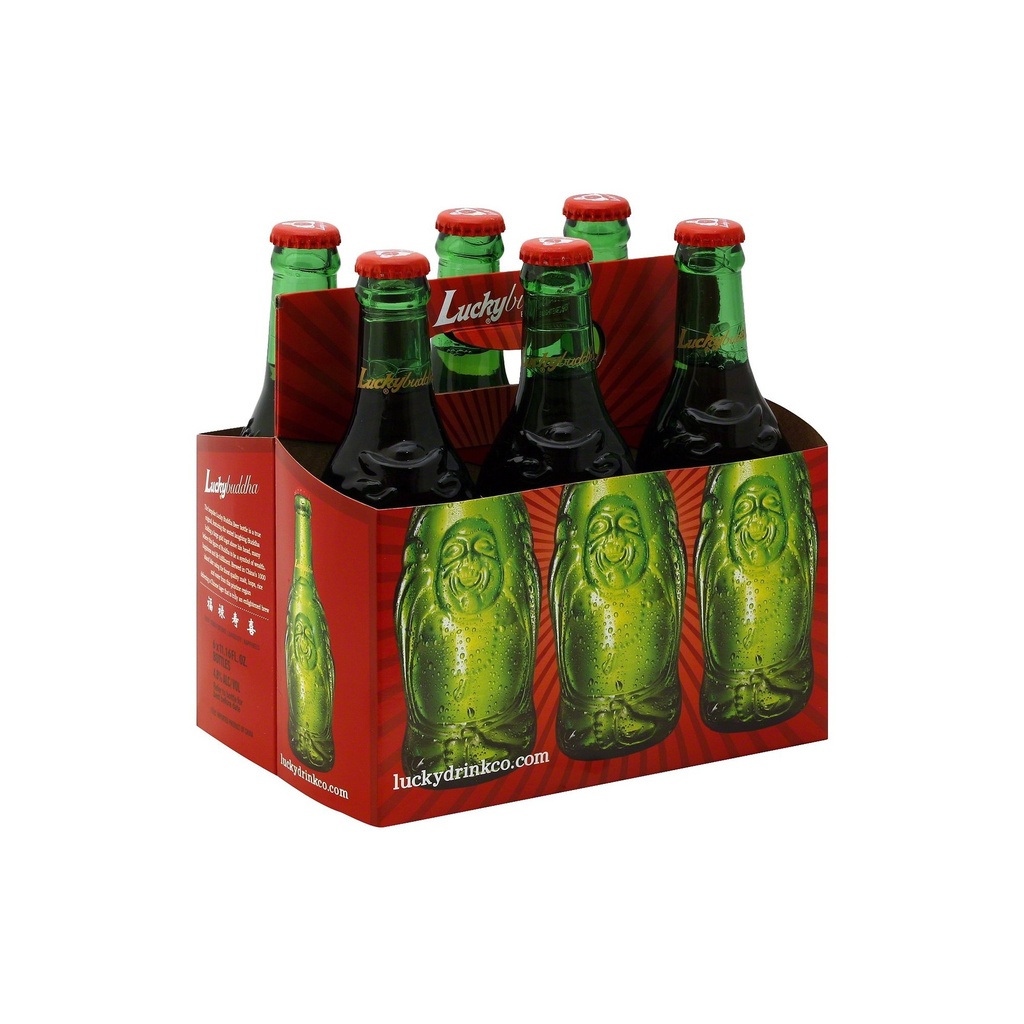 LUCKY BUDDHA 12OZ B 4/6