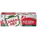 CANADA DRY CHERRY GIN FRUIT SPLASH ZERO 120Z CN 2/12 
