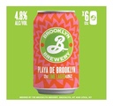 BROOKLYN LIME LAGER 12OZ CN 4/6