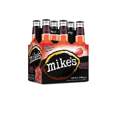MIKE'S STRAWBERRY LEMONADE 11.2OZ 6PK BOTTLES