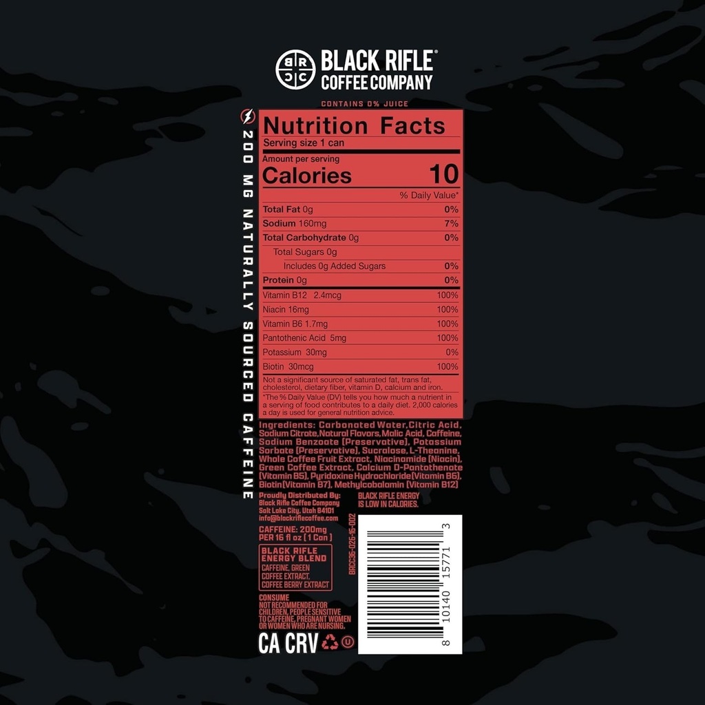 BLACK RIFLE ENERGY PROJ MANGO 16OZ CAN