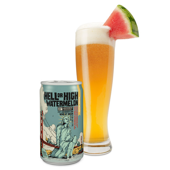 [9E0806] 21ST AMENDMENT HELL OR HIGH 12OZ 6PK CANS
