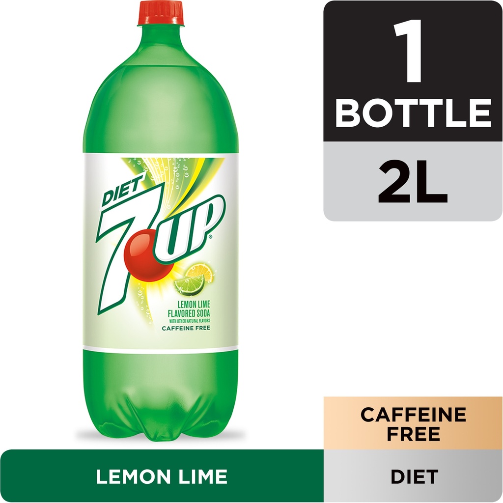 7UP DT 2L BOTTLE