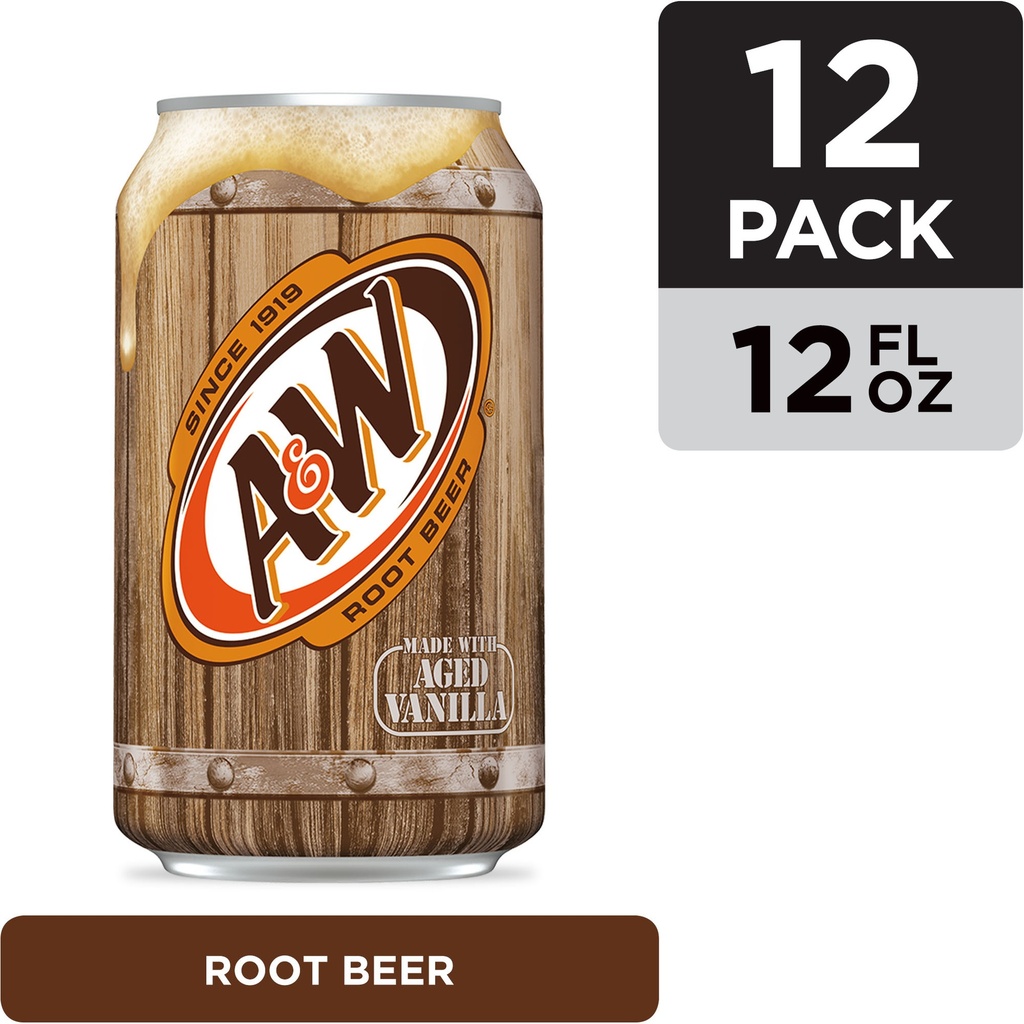 [527012] A & W RT BR 12OZ 12PK CANS