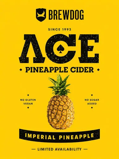 ACE PINEAPPLE CIDER 12OZ C 4/6