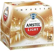 [116212] AMSTEL LT 120Z 12PK BOTTLES