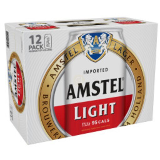AMSTEL LT 12OZ CN 2/12