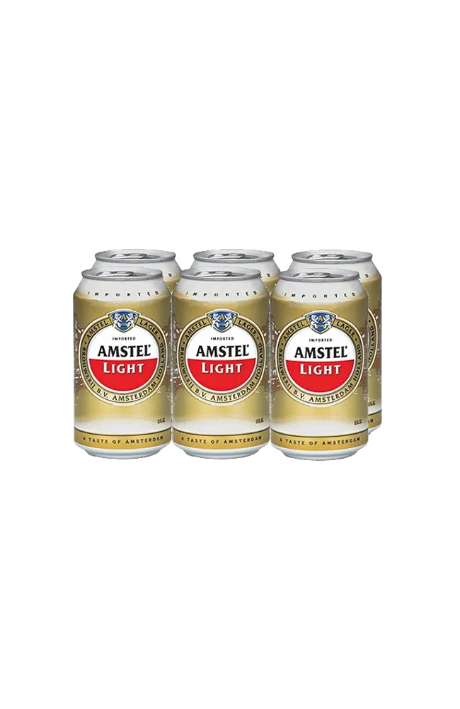 [791306] AMSTEL LT 12OZ 6PK CANS
