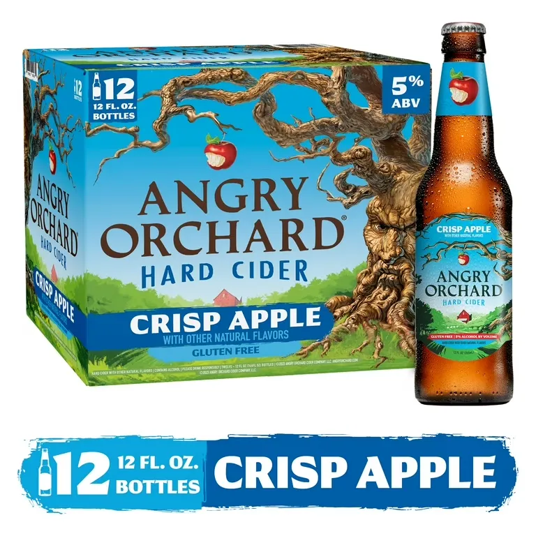 ANGRY ORCHARD CRISP APPLE 12OZ NR 2/12