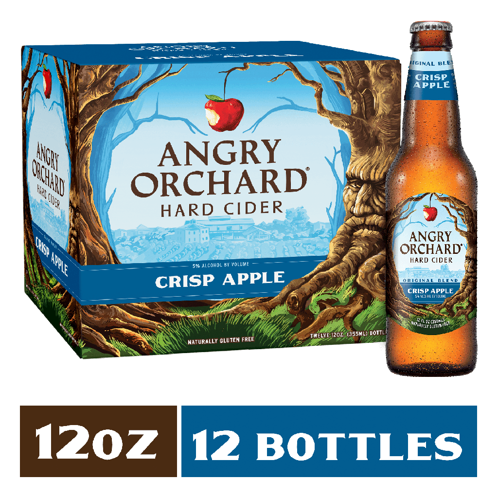 [187112] ANGRY ORCHARD CRIST APPLE 12OZ 12PK BOTTLES