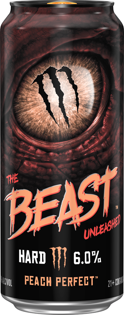 BEAST PEACH ENERGY 16OZ CAN