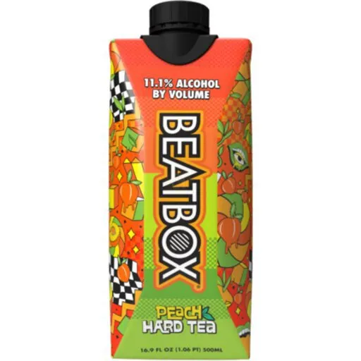 [9D6C01B] BEATBOX PEACH TEA 16.9OZ BOTTLE