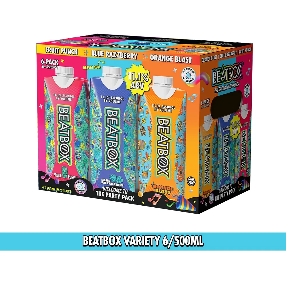 [9D6C06] BEATBOX V-PK 16.9OZ 6PK BOXES