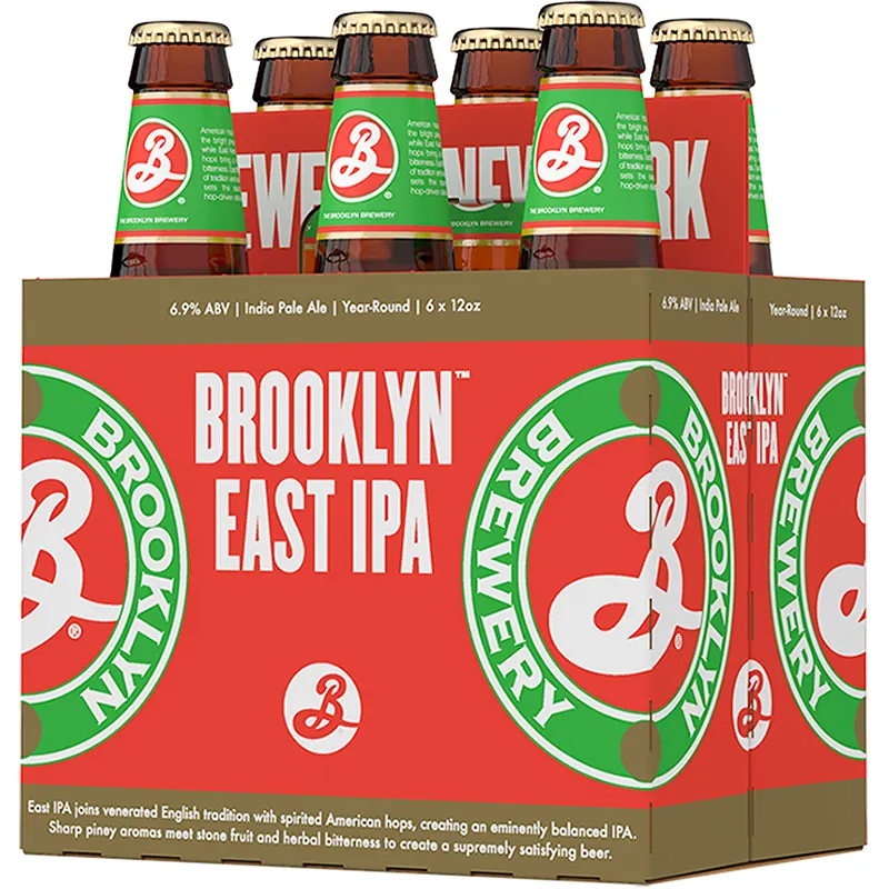 [806306] BROOKLYN IPA 12OZ 6PK BOTTLES