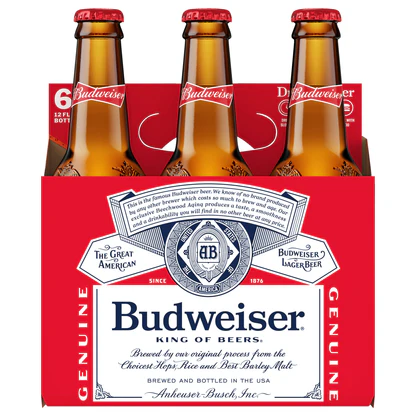 [162524] BUD 12OZ NR 4/6
