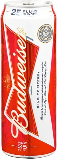 BUD 25OZ CAN