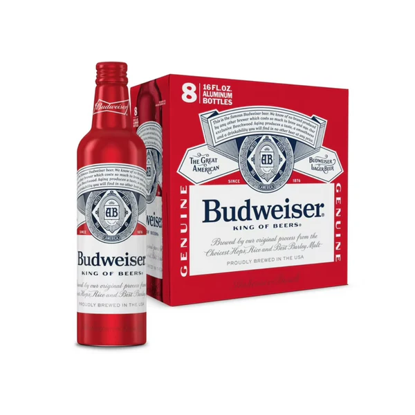 BUD ALUMINUM 16OZ B 3/8