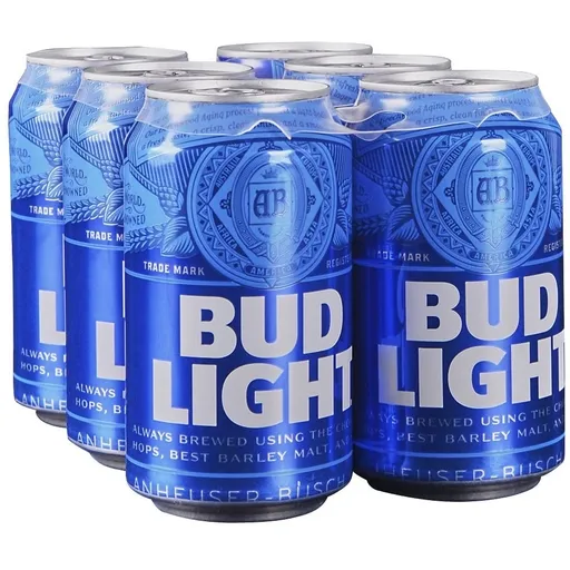 [166706] BUD LT 12OZ 6PK CANS