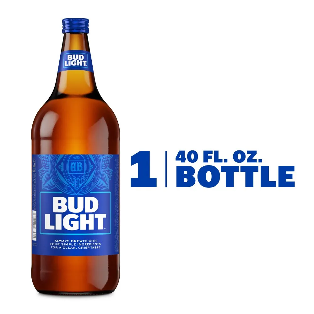 BUD LT 40OZ BOTTLE