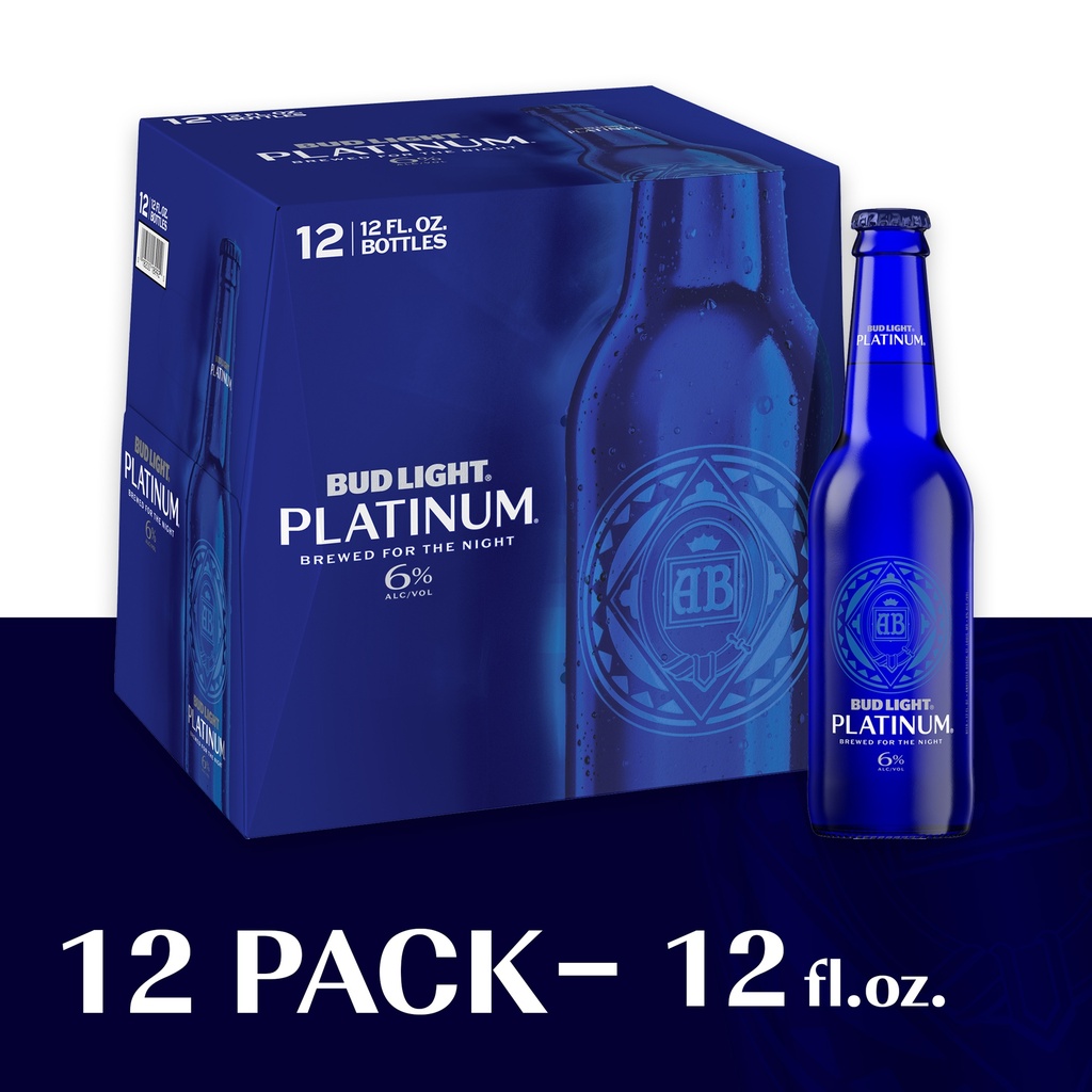 BUD LT PLATINUM 12OZ B 2/12