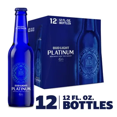 BUD LT PLATINUM 12OZ 12PK BOTTLES