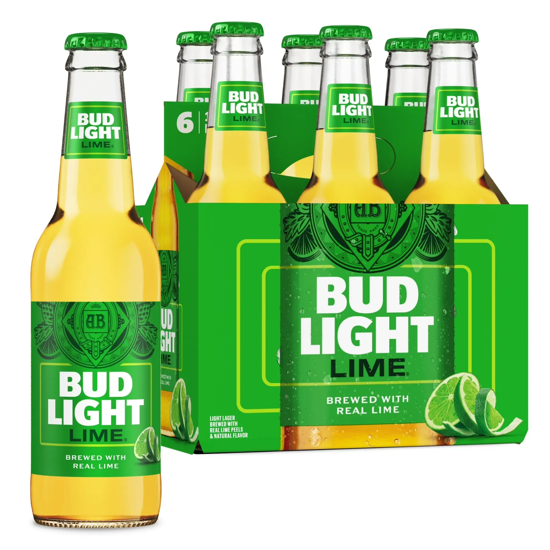 [108606] BUD LT LIME 12OZ 6PK BOTTLES