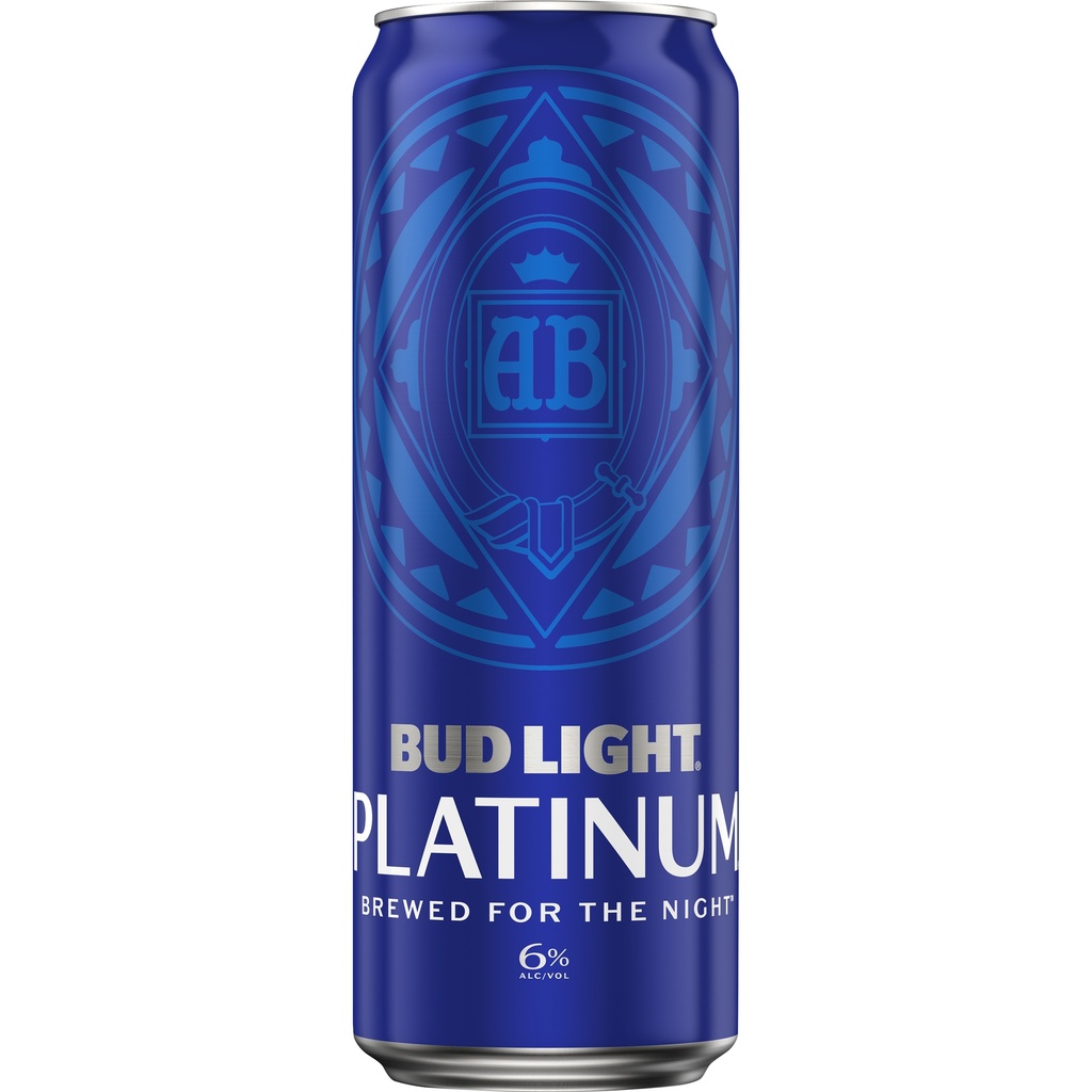 BUD LT PLATINUM 25OZ CAN