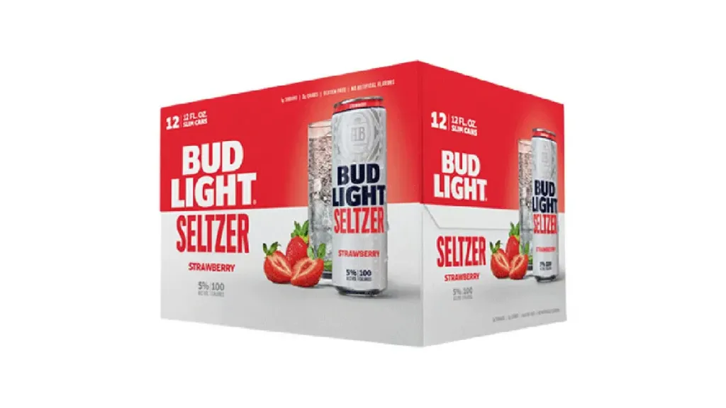 BUD LT SELT STRAW 12OZ C 2/12