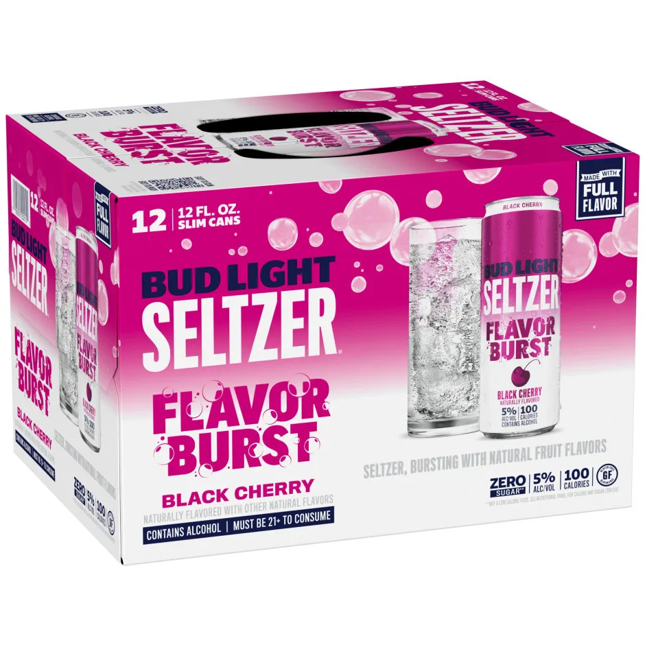 BUD LT SELTZER BK CH 12OZ 2/12