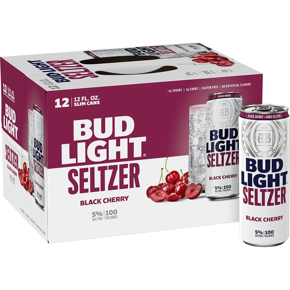 BUD LT SELTZER BK CH 12OZ 12PK