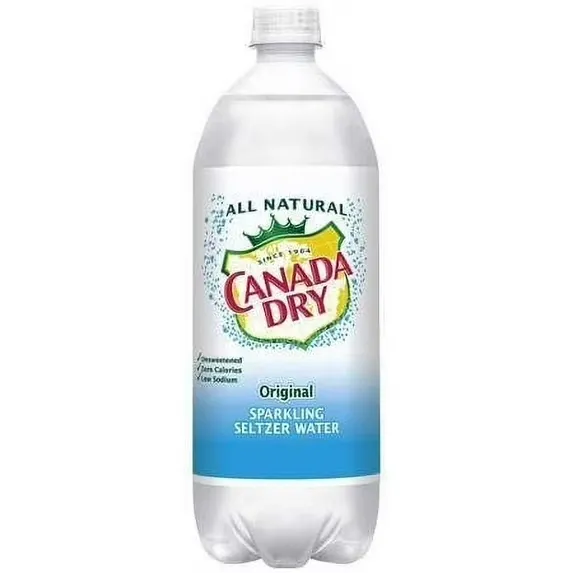 [179601] CANADA DRY SELTZERL 1L BOTTLE