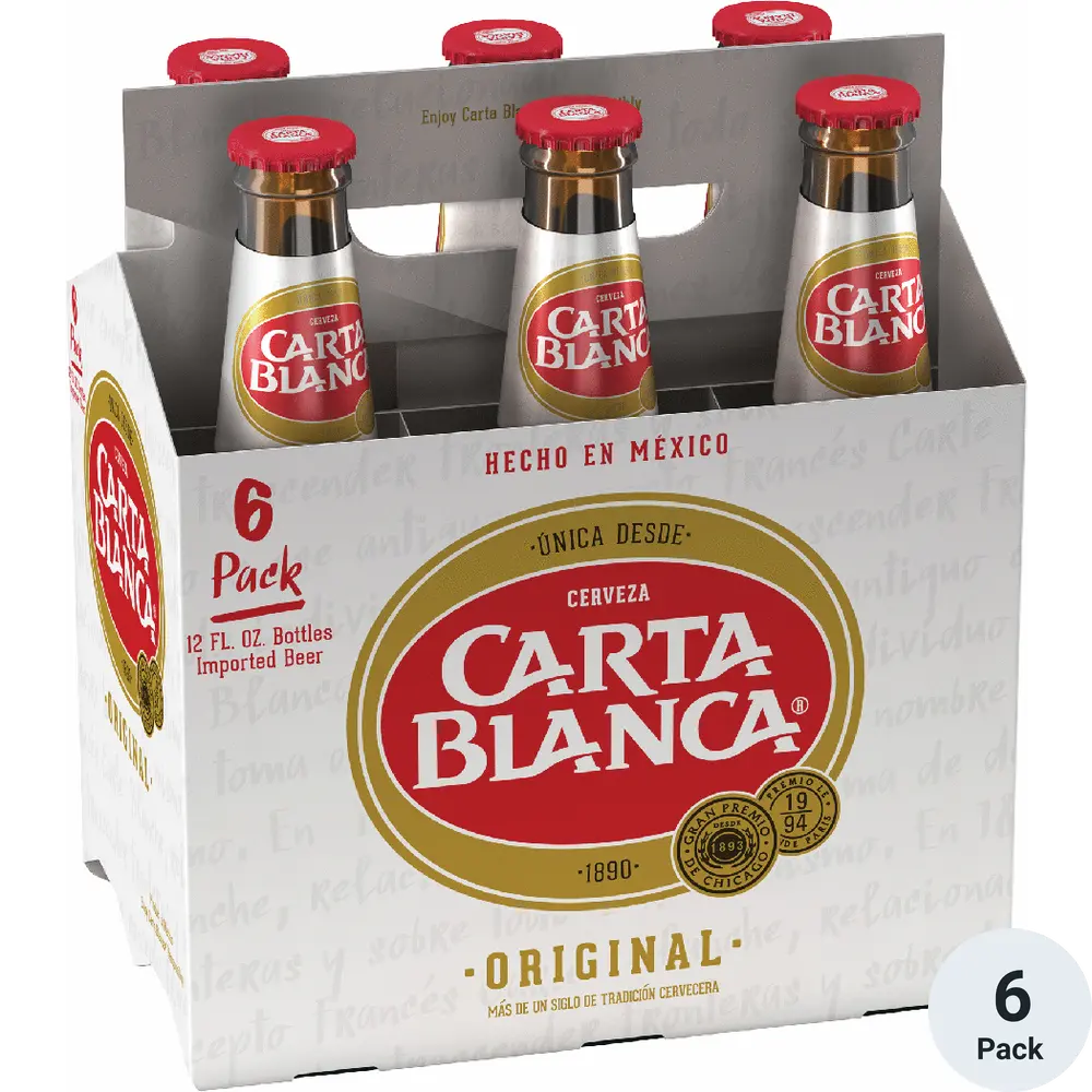 [759706] CARTA BLANCA 12OZ 6PK BOTTLES