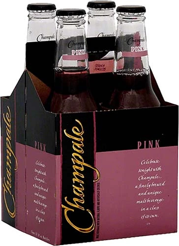 [155806] CHAMPALE PINK 12OZ B 4 PACK
