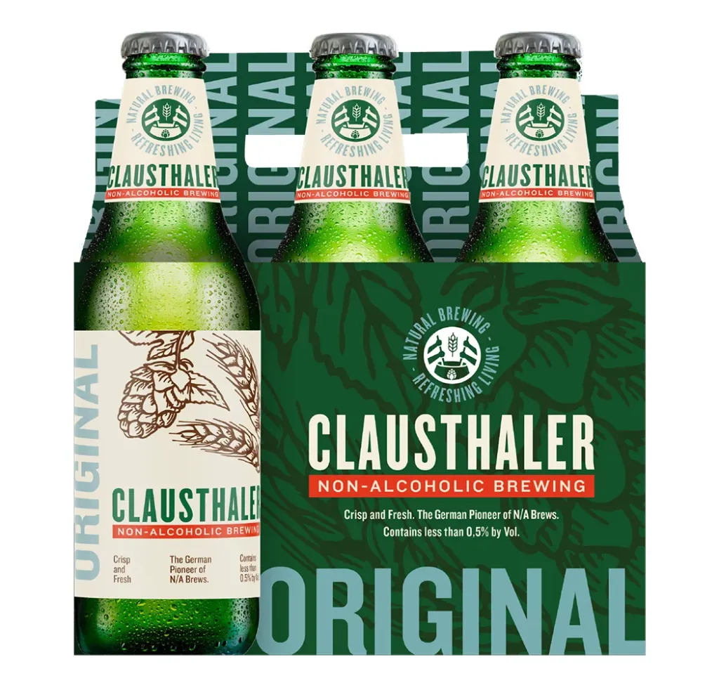 CLAUSTHALER NA AMB 12OZ 6PK BOTTLES