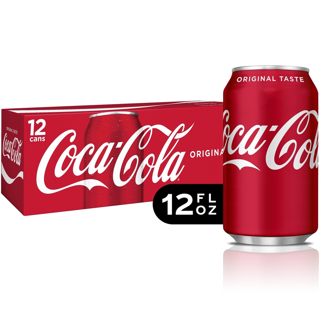[193912] COKE CLASSIC 12OZ 12PK CANS