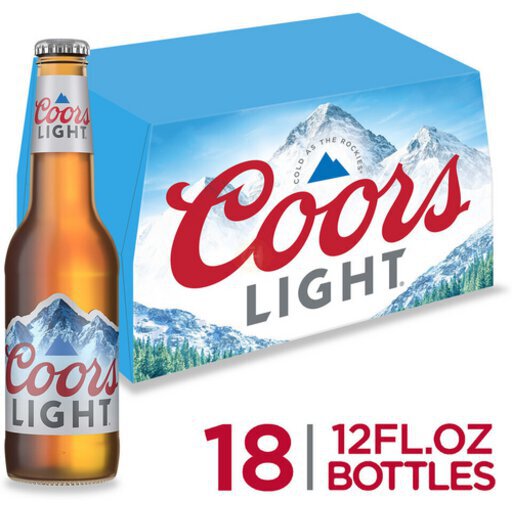 COORS LT 12OZ NR 1/18