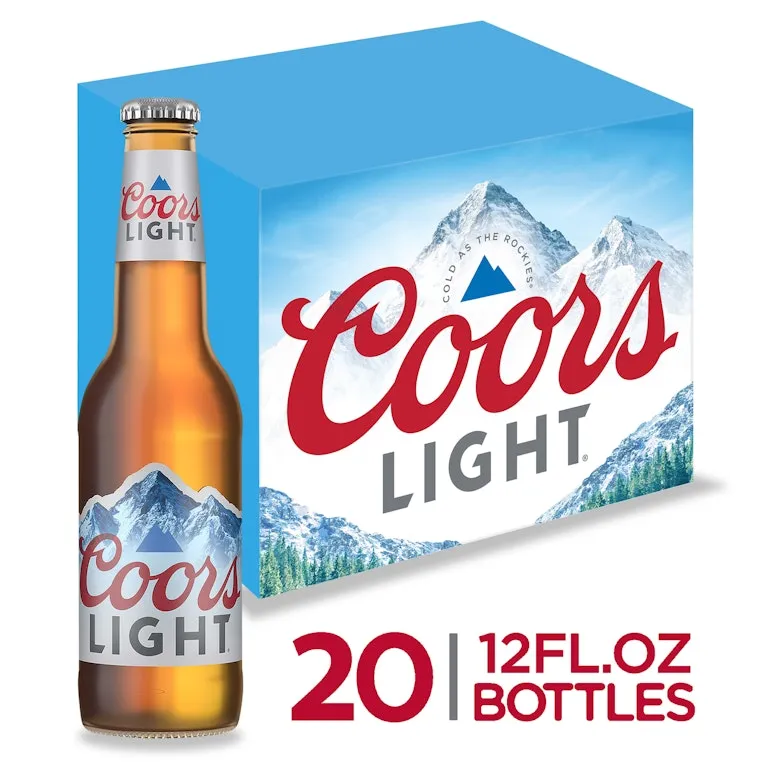 COORS LT 12OZ NR 1/20