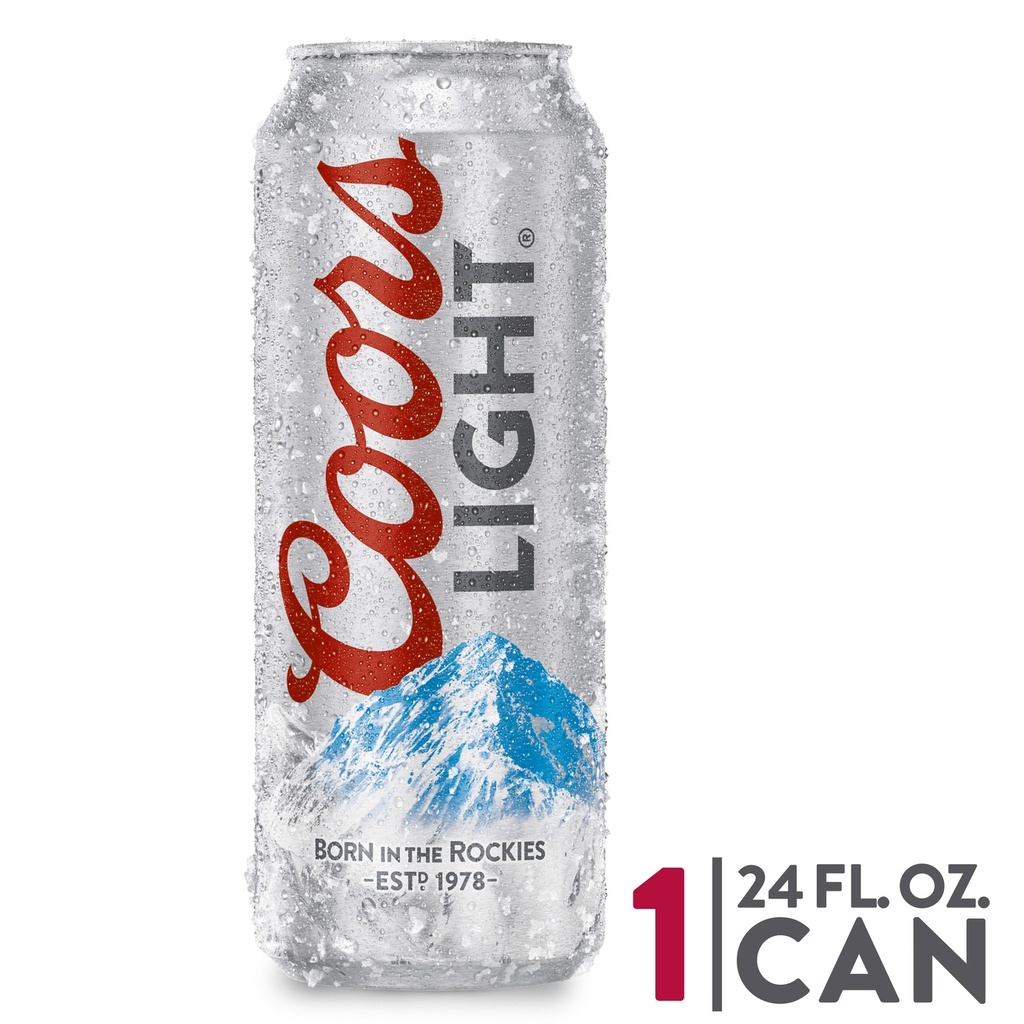 COORS LT 24OZ CAN