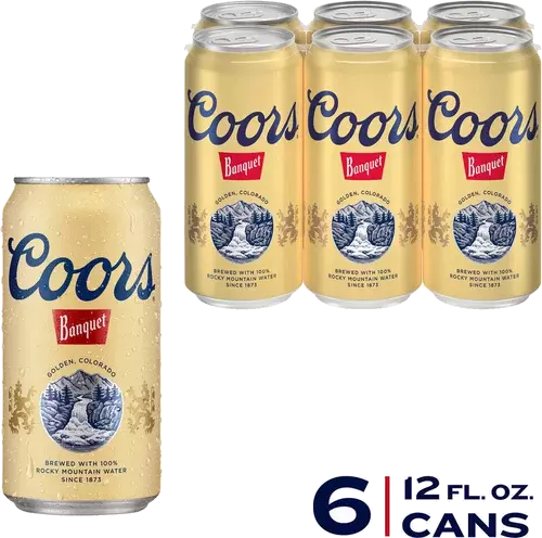 COORS ORG 12OZ 6PK CANS