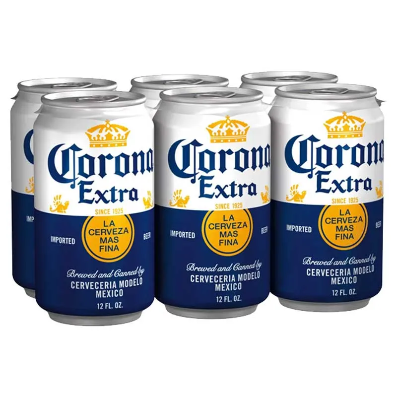 [794206] CORONA EXTRA 12OZ 6PK CANS