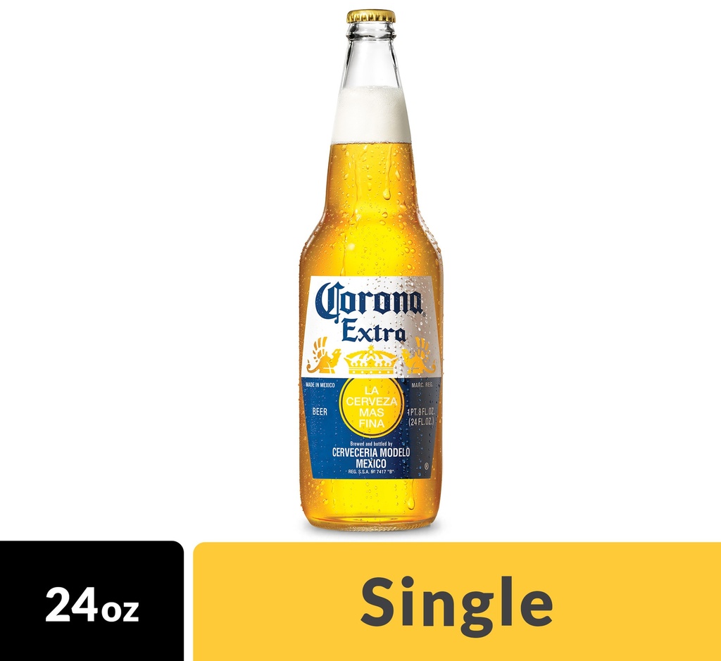 [204701] CORONA EXTRA 24OZ BOTTLE