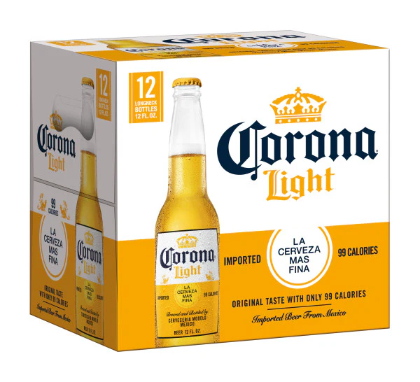 [205012] CORONA LT 12OZ 12PK BOTTLES