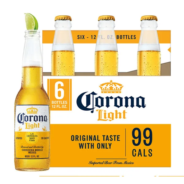 [205106] CORONA LT 12OZ 6PK BOTTLES
