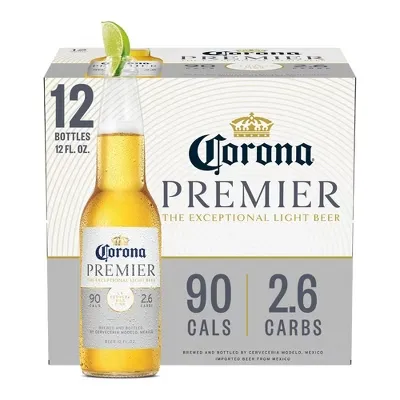 [115212] CORONA PREMIER 12OZ 12PK BOTTLES