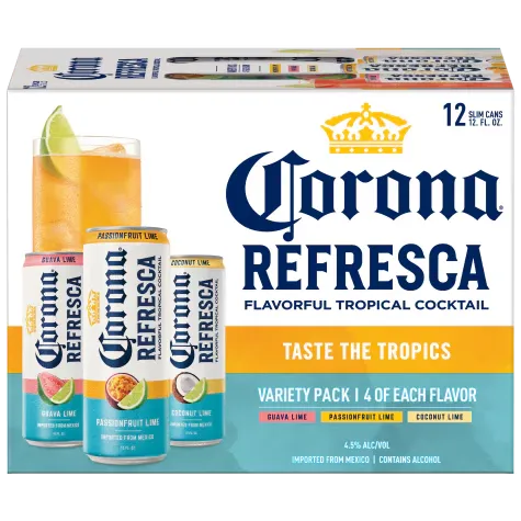 [99F312] CORONA REFRESCA 12OZ 12PK CANS
