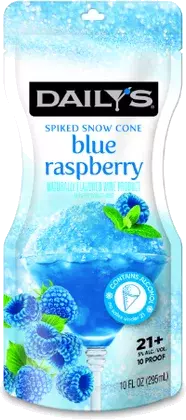 [9C4201] DAILY'S BLUE RASP 10OZ P 1/24